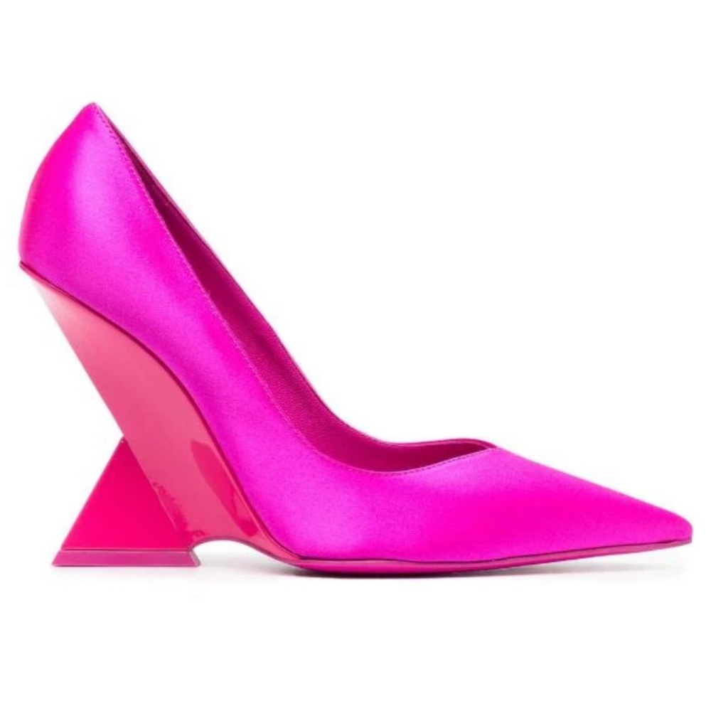🌹 THE ATTICO🌹Cheope High-heel Fuchsia Pumps Size: 37 - Picture 3 of 16